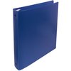 Better Office Products 3-Ring Poly Binder with Pocket, 1 Inch, Letter Size, Red, Navy Blue, Purple, and Black, 4PK 11104